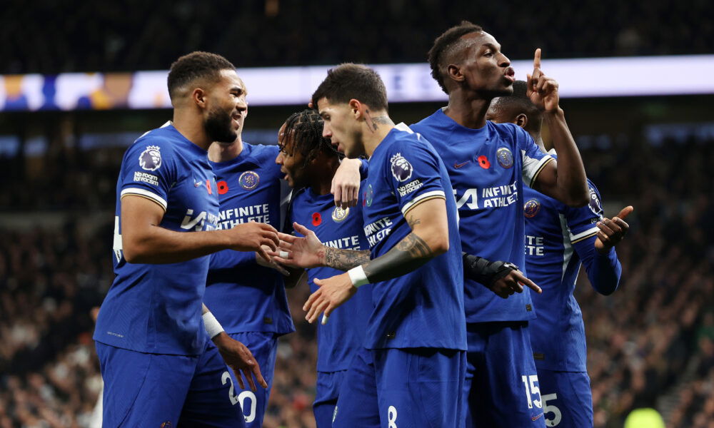 Tottenham 1-4 Chelsea, HIGHLIGHTS