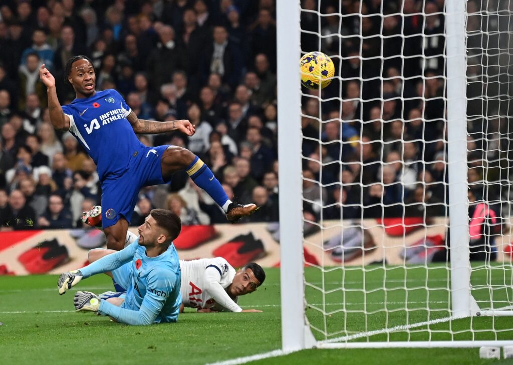 Tottenham vs Chelsea highlights: Jackson hat-trick earns Blues win as  Romero and Udogie see red 